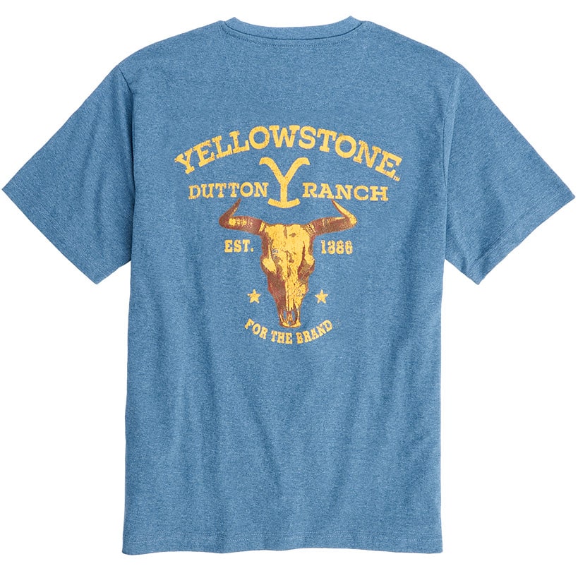 Yellowstone Short-Sleeve Shirt with Pocket