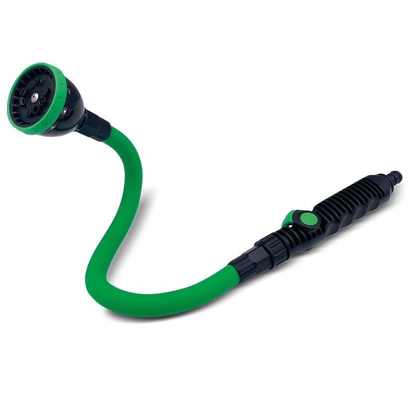Zippiâ„¢ 360º Flexible Spray Hose Nozzle with 10 Versatile Spray Modes