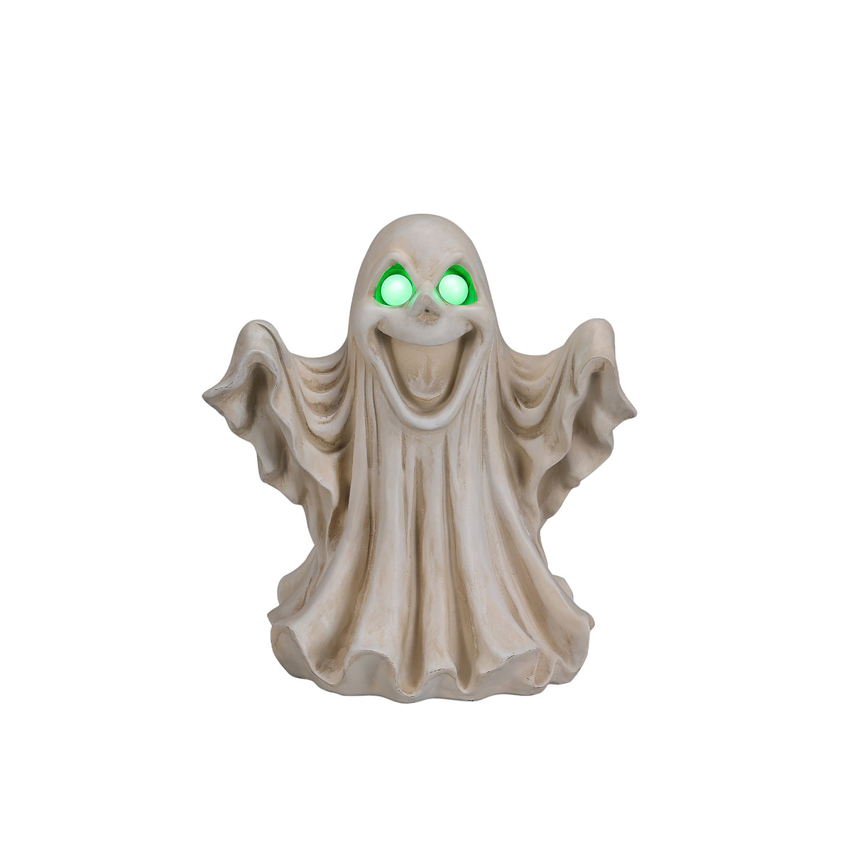 Halloween Ghost Figurine - LED Light Up with Glowing Eyes - image 7