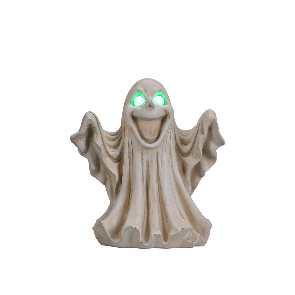 Halloween Ghost Figurine - LED Light Up with Glowing Eyes - image 9