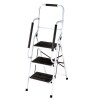 Stepladders with Handrails or Ladder Tool Caddy - 3-Step Ladder