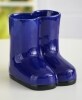 Colorful Rain Boot Vases - Blue