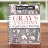 Brain Games® Anatomy or Murder Puzzle Books - Gray's Anatomy