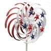 Double-Spiral Solar Spinners - Patriotic