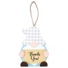 Sentiment Gnome Gift Card Holders - Thank You