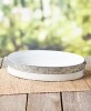 Galvanized Metal Serving Pieces - Oval Tray