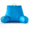 Plush Throws or Bedrests - Turquoise Bedrest Pillow