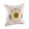 Sunflower Quilted Bedroom Ensemble - Pillow