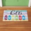 Hello Summer Porch Decor - Popsicle Door Mat