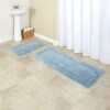 Turkish Cotton Bath Rugs or Runners - White