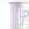 Emelia Voile Sheer Window Collection - Lilac 45" Window Panel
