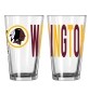 16-Oz. NFL Overtime Pint Glasses - Redskins