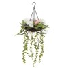 Solar Hanging Flower Arrangements - Spring