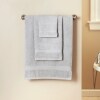 Cannon 3-Pc. 100% Cotton Ringspun Bath Towel Sets - Light Gray