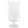 Decorative Glass Canister - 11"