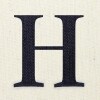 Monogram Storage Bins with Handles - H