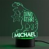 Personalized LED Color-Changing Lights - Dinosour