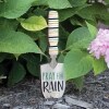 Garden Shovel Sign with Saying - Pray for Rain