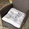 Indoor/Outdoor Rules Collection - Porch Single Seat Cushion