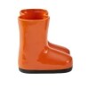 Colorful Rain Boot Vases - Orange
