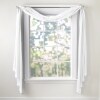 Emelia Voile Sheer Window Collection - White 216" Scarf
