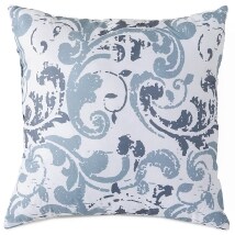 Scroll Accent Pillows - Wedgewood Blue Pillow