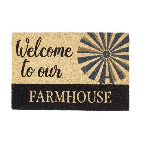 Spring Coir Doormat Collection - Farmhouse