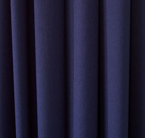Tab Top Curtains - Navy 80"W x 72"L