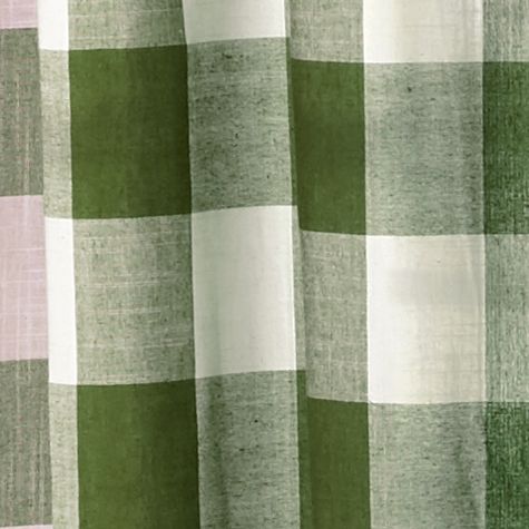 Buffalo Check Curtain Collection - Olive Valance