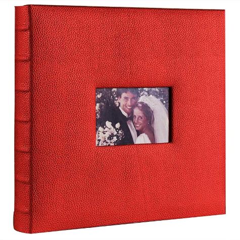 510-Photo Multi-Directional Photo Albums - Red