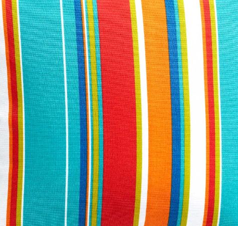 Pillows and Seat Cushions - Fiesta Stripe Bench Cushion