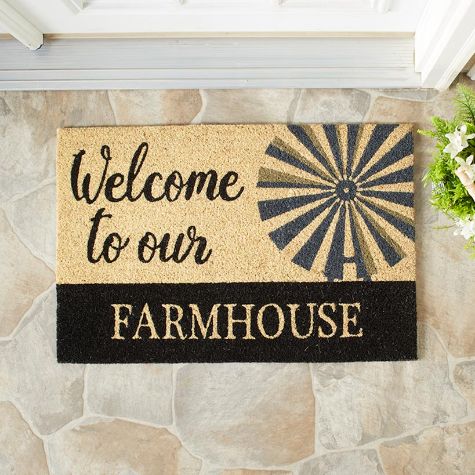 Spring Coir Doormat Collection - Farmhouse