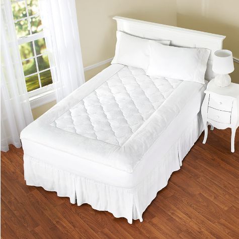Micromink Fitted Mattress Pad - Twin