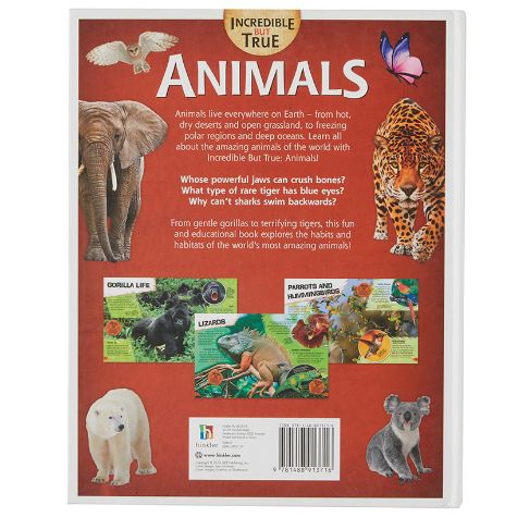 Incredible But True Book Series - Animals