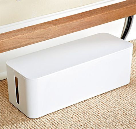 Cable Tidy Boxes - White