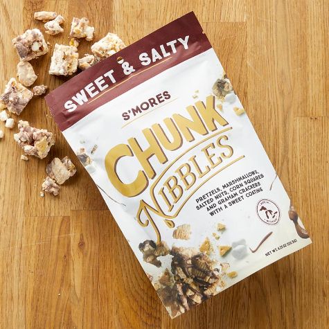 Chunk Nibbles Resealable Snack Pouches - S'Mores