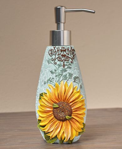 Sunflower Bathroom Collection - Soap/Lotion Pump