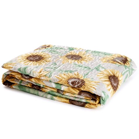 Sunflower Quilted Bedroom Ensemble - Full/Queen Bedspread