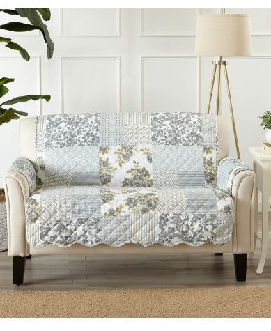 Quilted Cottage Furniture Covers - Gray