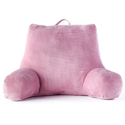 Plush Throws or Bedrests - Dusty Rose Bedrest Pillow