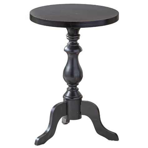 Round Accent Tables - Black