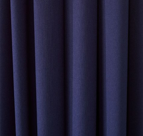 Tab Top Curtains - Blue 80"W x 72"L