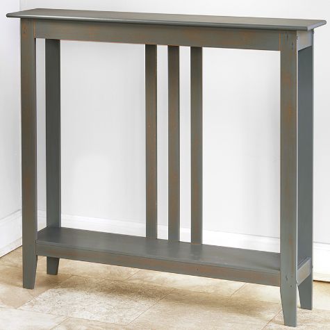 Slim Space-Saving Accent Tables - Gray