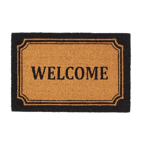 Spring Coir Doormat Collection - Welcome