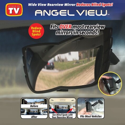 Angel View Wide Rearview Car Mirror