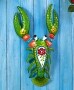 Tropical Metal Wall Sculptures - Lobster