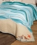 Maui Embroidered Accent Quilt or Sham - Full/Queen Quilt
