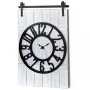 Farmhouse Decor Collection - Barn Door Wall Clock