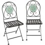 Mosaic Bistro Table or Set of 2 Chairs - Set of 2 Chairs