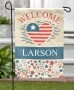 Personalized Double-Sided Garden Flags - Americana